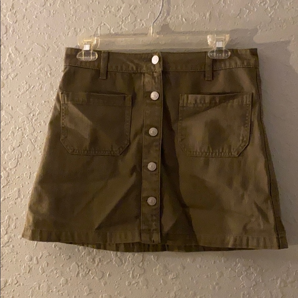 Tillys button down skirt
